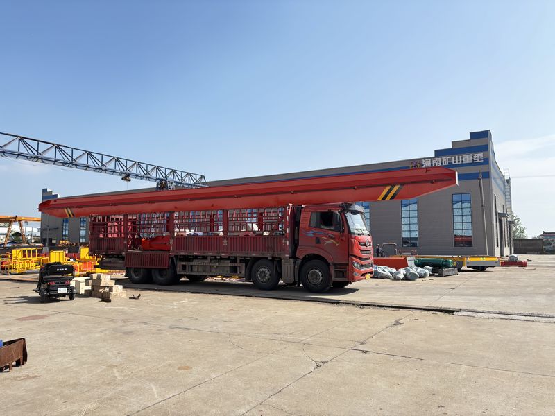 電動單梁起重機(jī) LD5t-19.5m 制作完成 裝車發(fā)出